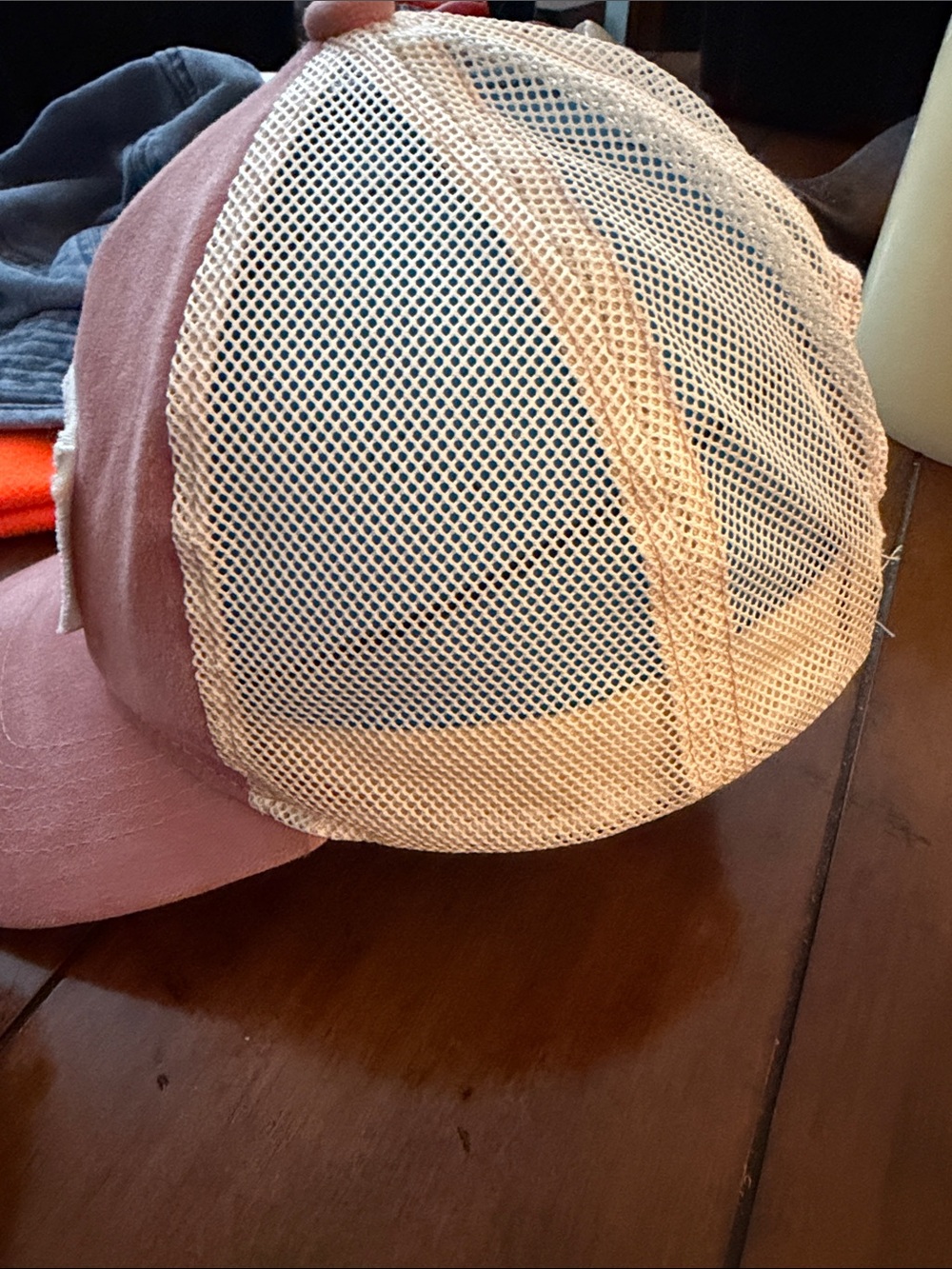 Realtree Distressed Rust Patch Baseball Hat - Picture 2 of 4
